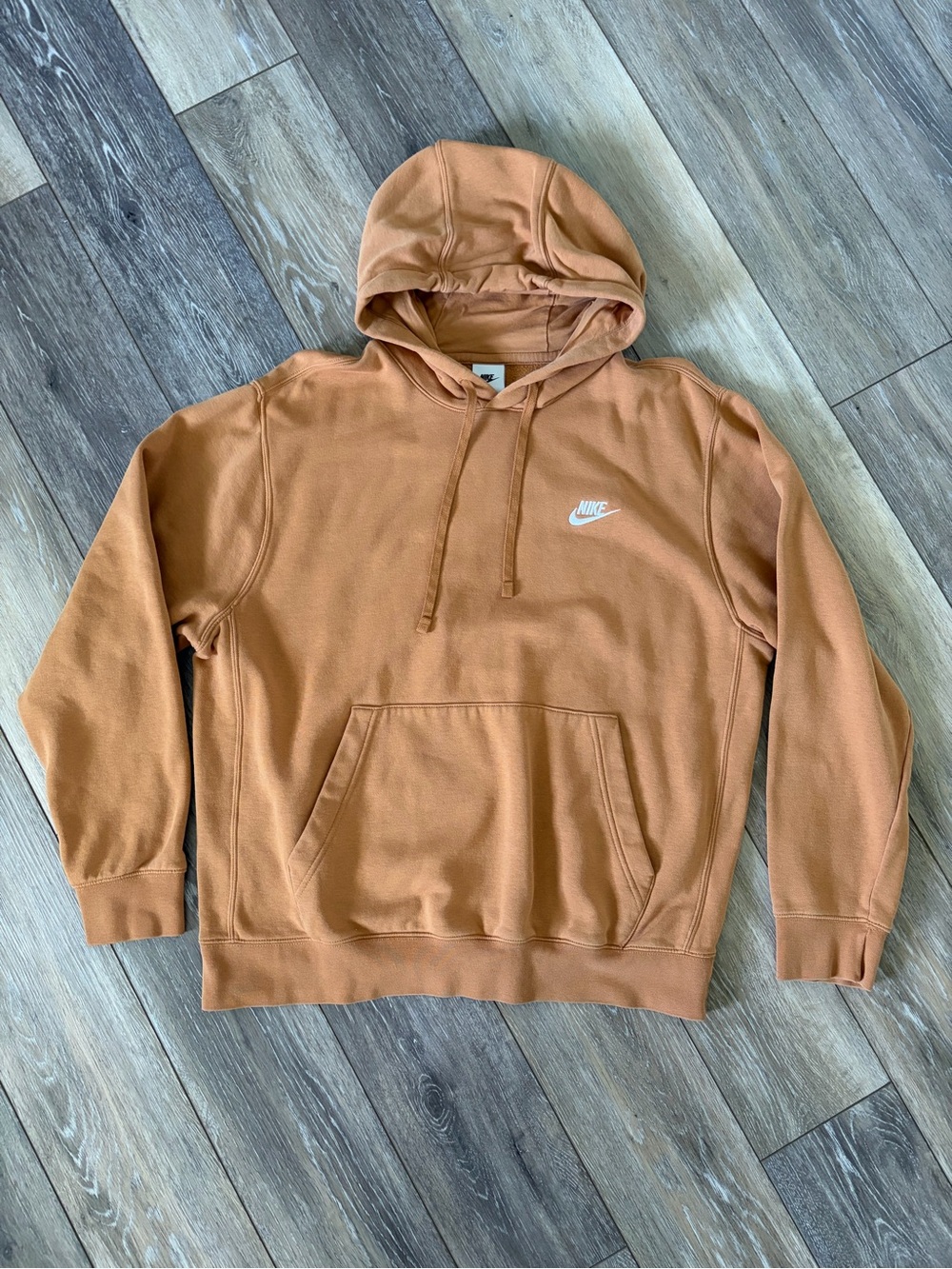 Nike Men’s Sportswear Club Fleece Pullover Hoodie Size Large - Picture 2 of 7